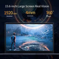New 15.6" Gaming Laptop 11th Gen Intel i7 NVIDIA MX450 2G 16GB RAM 512GB SSD Fingerprint Unlock 1.8kg Ultra Slim Office Notebook