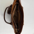 LEFTSIDE Big PU Leather Short Handle Shoulder Bag for Women 2025 Winter Luxury Tote Bag Lady Designer Retro Handbags and Purses