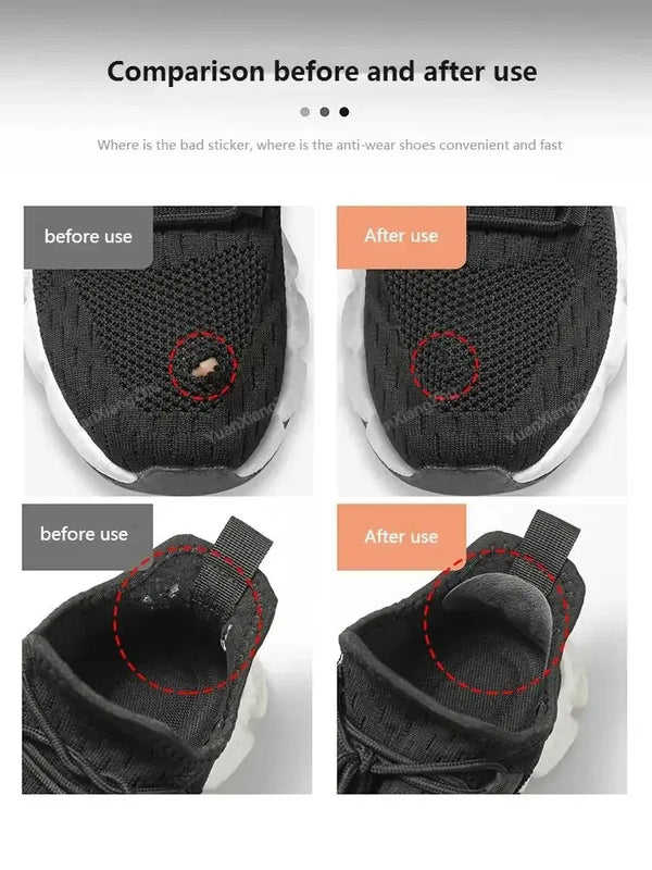 Sneaker Mesh Repair Sticker Hole Patch Sticker Waterproof and Wear-resistant Repair Subsidy Shoes Heel Foot Care Products