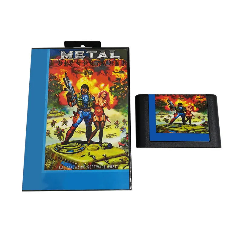 METAL DRAGON  MD Game Cartridge For 16 Bit Video Game Console
