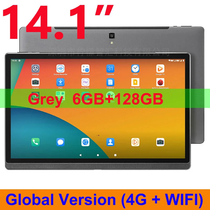 Brand Global Firmware 14.1 inch Large Screen Tablet Pc - View 12 | SAMAG
