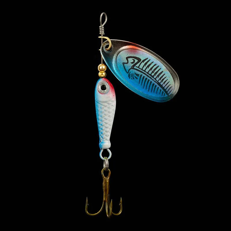 Rotating Metal Spinner Fishing Lures 9g Sequins Iscas | SAMAG
