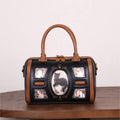 2026 new autumn and winter high-end texture handbag, niche design, fashionable rivets, Boston pillow bag, crossbody bag