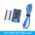 TZT MICRO/MINI/TYPE-C USB ATMEGA32U4 Module 5V 16MHz Board For Arduino ATMEGA32U4-AU/MU Controller Pro-Micro Replace Pro Mini