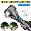 Large Long Range Home Outdoor Flashlight Strong Light LED - View 4 | SAMAG