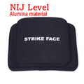 1pc Defensive Shield Alumina Ceramic Plate Self-defense Security Plates 6x6 , 6x8 ,10x12 Body Weight Armor Material Bullet-proof