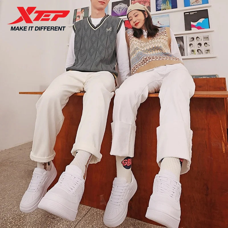 Xtep Women Skateboarding Shoes Female Spring Non-Slip | SAMAG