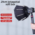 29cm Octagonal Softbox Quick Pack Light Box Mount Quick Mount And Release Photography Studio Accessories