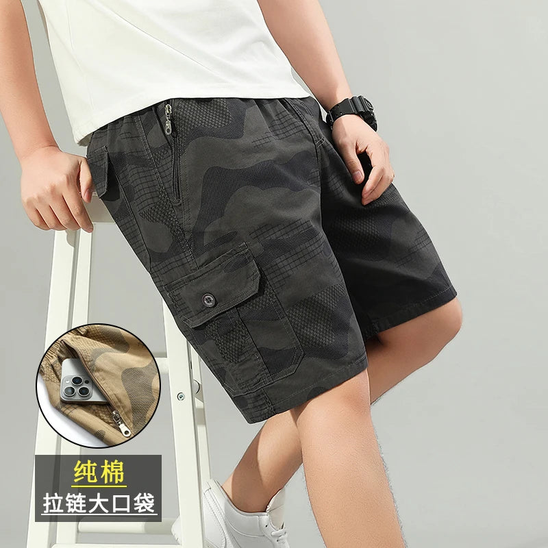 Men's Cargo Shorts Hiking Running Light Weight Summer | SAMAG