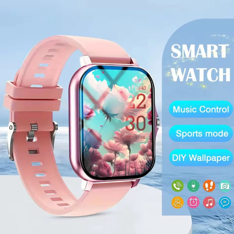 New Smartwatch 1.83'' HD Screen Heart Rate/Sleep Monitor Wireless Bluetooth Call Music Control Smart Watch For Men Women R30Max
