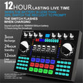 Live Sound Card Portable Internet Celebrity Sound Card Audio Mixer DJ Equipment Sound Effects Processors for Music Karaoke