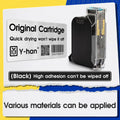 Yhan 2588 compatible quick-dry ink cartridge 12.7mm print height universal for unencrypted handheld printer