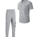 Men's Matching Sets: Waffle Knit Outfit & Light Coats | SAMAG