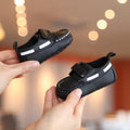 VALEN SINA New Baby Shoes White Christening Baptismal Moccasins Infant Boys Girls Slip-On Peas Shoes Walking Shoes