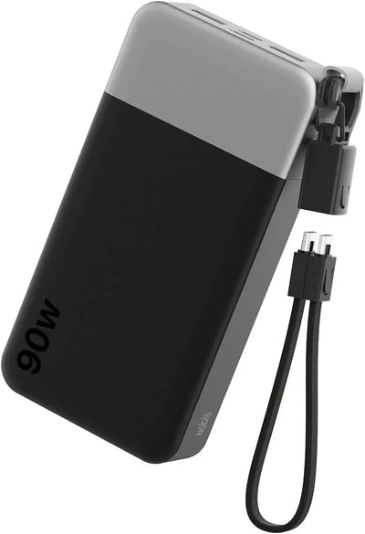 Portable Charger 20000mAh 90W Power Bank w/Detachable | SAMAG