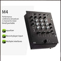 Professional 3-Channel Equalizer Scratch-Resistant DJ Mixer Console Replaceable Turntable Mixer