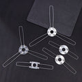 4Pcs 2-Forks 3-Forks Galvanized Fixing Spring Clip Spring Buckle For Fixing Lampshade Shrapnel DIY For Pandent Lamps Lanterns