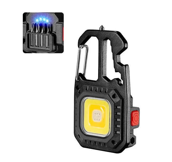 ESMARTER Multifunction Flashlight Keychain with Baseball - View 8 | SAMAG