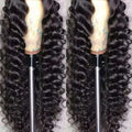 40 42 Inch HD Loose Deep Wave 13x6 Lace Front Human Hair Wigs Brazilian Curly Water Wavy 13x4 Lace Frontal Wigs For Women 250%