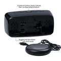 Super Loud Vibrating Alarm Clock with Bed Shaker Multifunctional Dual USB for Heavy Sleeper Deaf Hard of Hearing Snooze