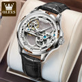 6661 Automatic Watch for Men Hollow Transparent Dial Original Mechanical Movement Man Wristwatch - Visuel 10 | SAMAG