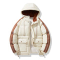 Winter Men Down Jacket Climbing Hunting Hooded Warm Men's Parka Coat Man Casual Lightweight Puffer Coat Ski Men's Winter Parkas