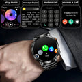 Newly Durable 1400mAh Large Battery Men Smart Watch 1.7" HD Screen IP68 Waterproof LED Flashlight Sport BT Call Smart Bracelet