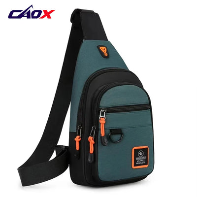 Fashion Men's Chest Bag Handbag Lightweight Oxford Fabric | SAMAG