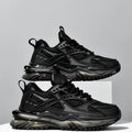 High-quality Large-sized Round-toed Thick-soled Height-increasing Shock-absorbing and Low-top New Casual Sports Shoes