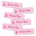 132 Personalized Name Stickers for Kids, Custom Waterproof Name Labels for Bottles, Lunch Boxes, School Supplies