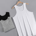 9/5/3 Pack Men's Four Seasons Pure Color Simple Joker Fashion Vest Loose Sports Running Fitness Mountaineering Top Teenager T
