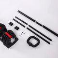 Smart 3-in-1 Adjustable Cast Iron Dumbbell Set Barbel | SAMAG