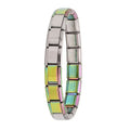 Hapiship New Women's Jewelry 9mm Width Itanlian Elastic Charm Bracelet Fashion Stainless Steel Bangle ST - Visuel 7 | SAMAG
