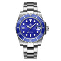 ADDIESDIVE Stainless Steel Watch Men's European and American Business Leisure Quartz Watch Waterproof Outdoor Sports Watch