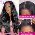 Cynosure 13x6 HD Lace Frontal Wig Preplucked Glueless Wig Human Hair Ready to Wear 13x4 Body Wave Human Hair Wigs for Women