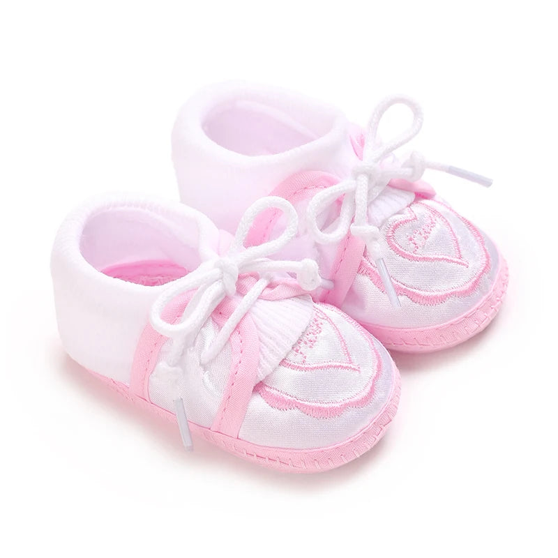 Newborn Baby's First Baptist Shoe: Newborn Boys and Girls' White Baptist Shoes Soft Sole Walking Shoes Multiple Styles-9CM/10CM