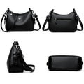 Luxury Designer Ladies Handbags New High Quality Leather Shoulder Bag For Women Female Retro And Minimalist Crossbody Bags Purse