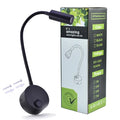 LED Wall lamp 3W Modern Bedroom Bedside Reading Study Book Lamp Black Silver Light Body wall light EU US Plug Cord