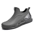 Summer men's short tube rain boots Men Outdoor Non-slip Fishing Shoes Light Hiking Shoes Durable Waterproof Rain Boots Rubber