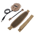 Z Tactical Bowman Elite II Earmuff Headset, Boom Mic, Airsoft Tactical Walkie Talkie, Noise Reduction Headphone, Tan Kaki