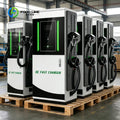 Customized Electric Car Charging Station with Battery Storage, 120kW High Power DC Fast EV Charger Suitable for Charging Service
