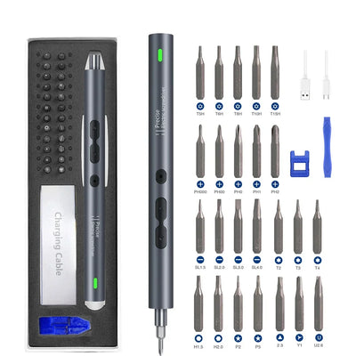 28/62 in 1 Electric Screwdriver Set Precision Power Tool Kit Rechargeable Wireless Mini Small Bits for Xiaomi Mobile | SAMAG