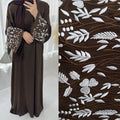 Turkey Emboridery Abaya for Women Dress Morocco Dubai Islam Vestidos Eid Muslim Arab Long Robe Ramadan Kaftan Abayas Jalabiya