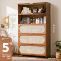 Bookshelf Shelf Floor-to-ceiling bookcase Living room against the wall Multi-layer storage cabinet Locker Simple bedroom