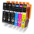 PGI550 CLI551 Compatible Ink Cartridges PGI-550 CLI 551 PGI-550 CLI-551 For Canon MG6350 MG7150 IP8750 Ip7250 printers
