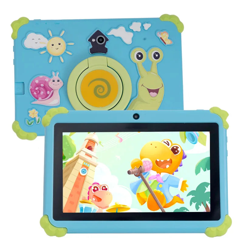 New 5G WiFi Android Tablet Cartoon Pattern 7 Inch Tablet Pc Quad Core 4GB RAM 64GB ROM Cheap And Simple Children's Tablets
