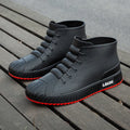 2025 Fashion Four Seasons Versatile New Rain Wear Short Tube Waterproof Shoes for Work Anti slip and Waterproof Men's Rain Boots