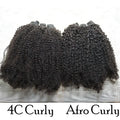 IXTUYLLY Human Hair Weft 4C Afro Kinky Curly Virgin Brazilian Human Hair Extensions Weave Bundles Weaving African Black Women