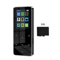 1.8 Inch TFT MP3 Player Touch Screen Bluetooth-compatible 5.0 Music Walkman USB 2.0 3.5mm Jack with E-book Recording for Student