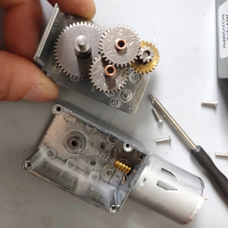 ZGY370 Worm Gear Motor JGY370 4632 DC 6V 12V 24V High Torque Reversible Turbo Metal Geared - box Reducer - View 6 | SAMAG